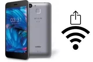 Como gerar um código QR com a senha Wifi em um Wolder Wiam 34