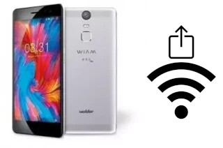 Como gerar um código QR com a senha Wifi em um Wolder Wiam 65 Lite