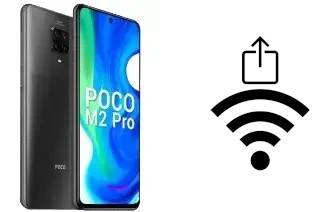 Como gerar um código QR com a senha Wifi em um Xiaomi Poco M2 Pro