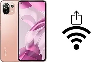 Como gerar um código QR com a senha Wifi em um Xiaomi 11 Lite 5G NE