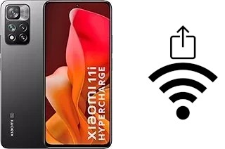 Como gerar um código QR com a senha Wifi em um Xiaomi 11i HyperCharge