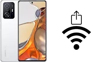 Como gerar um código QR com a senha Wifi em um Xiaomi 11T Pro