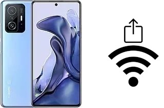 Como gerar um código QR com a senha Wifi em um Xiaomi 11T