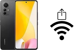 Como gerar um código QR com a senha Wifi em um Xiaomi 12 Lite