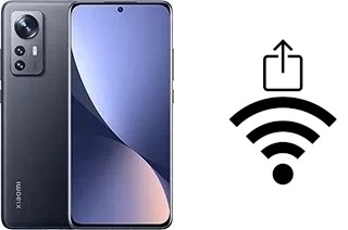 Como gerar um código QR com a senha Wifi em um Xiaomi 12X