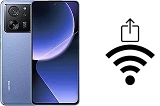 Como gerar um código QR com a senha Wifi em um Xiaomi 13T Pro