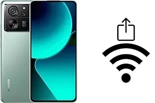 Como gerar um código QR com a senha Wifi em um Xiaomi 13T