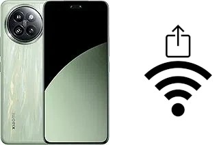 Como gerar um código QR com a senha Wifi em um Xiaomi 14 Civi