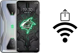 Como gerar um código QR com a senha Wifi em um Xiaomi Black Shark 3