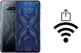 Como gerar um código QR com a senha Wifi em um Xiaomi Black Shark 4 Pro