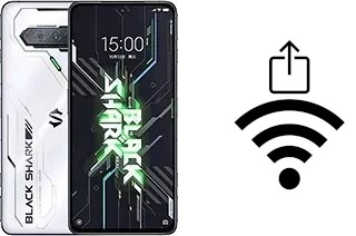 Como gerar um código QR com a senha Wifi em um Xiaomi Black Shark 4S Pro