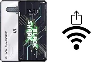 Como gerar um código QR com a senha Wifi em um Xiaomi Black Shark 4S