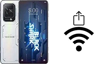 Como gerar um código QR com a senha Wifi em um Xiaomi Black Shark 5 Pro