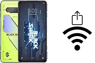 Como gerar um código QR com a senha Wifi em um Xiaomi Black Shark 5 RS