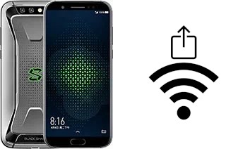 Como gerar um código QR com a senha Wifi em um Xiaomi Black Shark