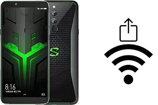 Como gerar um código QR com a senha Wifi em um Xiaomi Black Shark Helo