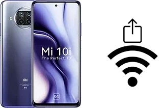 Como gerar um código QR com a senha Wifi em um Xiaomi Mi 10i 5G