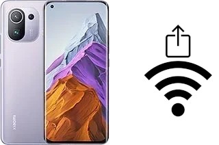 Como gerar um código QR com a senha Wifi em um Xiaomi Mi 11 Pro