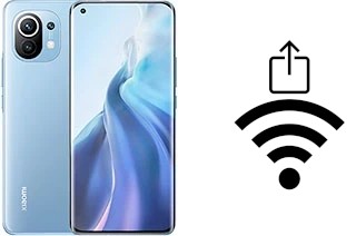 Como gerar um código QR com a senha Wifi em um Xiaomi Mi 11