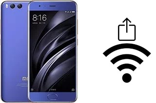 Como gerar um código QR com a senha Wifi em um Xiaomi Mi 6