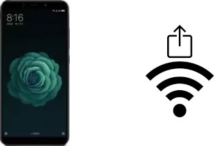 Como gerar um código QR com a senha Wifi em um Xiaomi Mi 6X