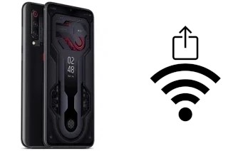 Como gerar um código QR com a senha Wifi em um Xiaomi Mi 9 Transparent Edition