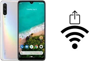 Como gerar um código QR com a senha Wifi em um Xiaomi Mi A3