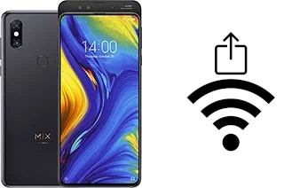 Como gerar um código QR com a senha Wifi em um Xiaomi Mi Mix 3