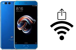 Como gerar um código QR com a senha Wifi em um Xiaomi Mi Note 3