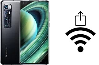 Como gerar um código QR com a senha Wifi em um Xiaomi Mi 10 Ultra