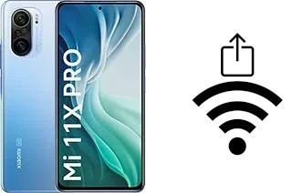 Como gerar um código QR com a senha Wifi em um Xiaomi Mi 11X Pro