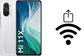 Como gerar um código QR com a senha Wifi em um Xiaomi Mi 11X