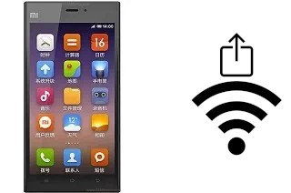 Como gerar um código QR com a senha Wifi em um Xiaomi Mi 3 TD