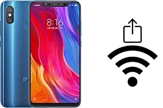 Como gerar um código QR com a senha Wifi em um Xiaomi Mi 8