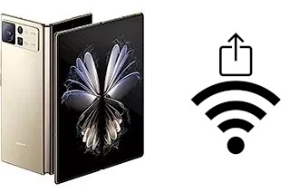 Como gerar um código QR com a senha Wifi em um Xiaomi Mix Fold 2