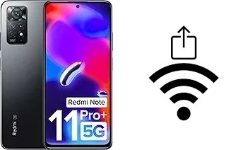 Como gerar um código QR com a senha Wifi em um Xiaomi Redmi Note 11 Pro+ 5G