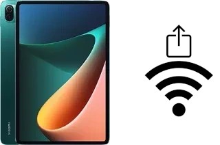 Como gerar um código QR com a senha Wifi em um Xiaomi Pad 5