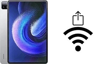 Como gerar um código QR com a senha Wifi em um Xiaomi Pad 6 Max 14