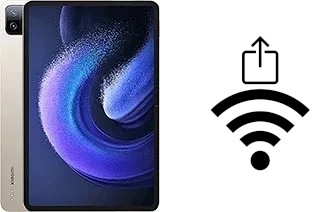 Como gerar um código QR com a senha Wifi em um Xiaomi Pad 6 Pro