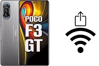 Como gerar um código QR com a senha Wifi em um Xiaomi Poco F3 GT