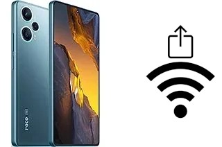 Como gerar um código QR com a senha Wifi em um Xiaomi Poco F5