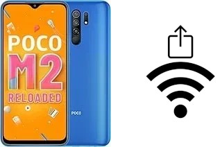 Como gerar um código QR com a senha Wifi em um Xiaomi Poco M2 Reloaded