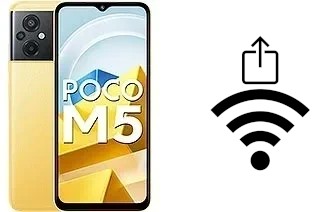 Como gerar um código QR com a senha Wifi em um Xiaomi Poco M5