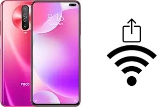 Como gerar um código QR com a senha Wifi em um Xiaomi Poco X2