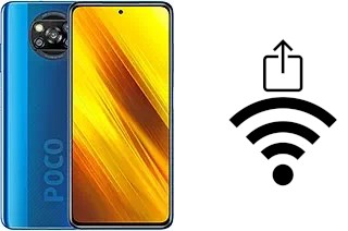 Como gerar um código QR com a senha Wifi em um Xiaomi Poco X3 NFC