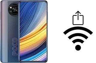 Como gerar um código QR com a senha Wifi em um Xiaomi Poco X3 Pro