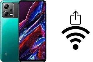 Como gerar um código QR com a senha Wifi em um Xiaomi Poco X5