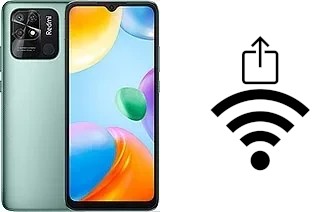 Como gerar um código QR com a senha Wifi em um Xiaomi Redmi 10C