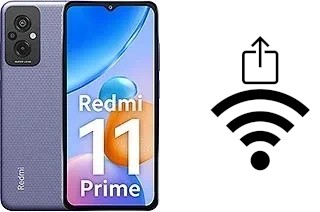 Como gerar um código QR com a senha Wifi em um Xiaomi Redmi 11 Prime