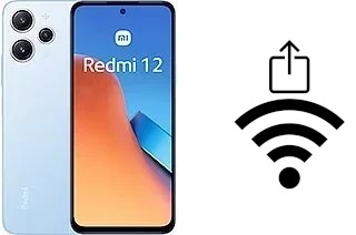 Como gerar um código QR com a senha Wifi em um Xiaomi Redmi 12